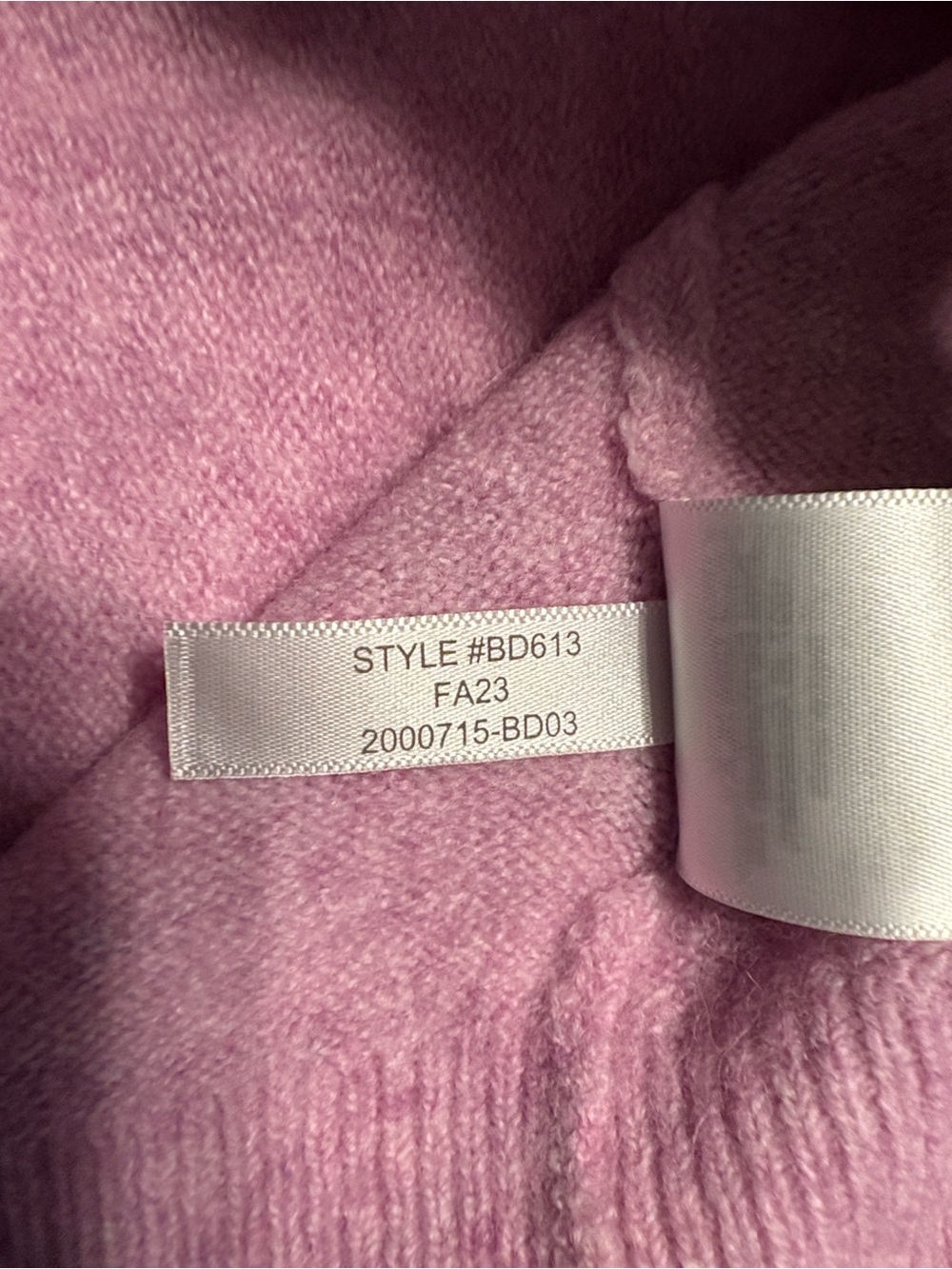J. Crew Rollneck Sweater in Supersoft Yarn size Small Pink Wool Blend NWT - Picture 7 of 8